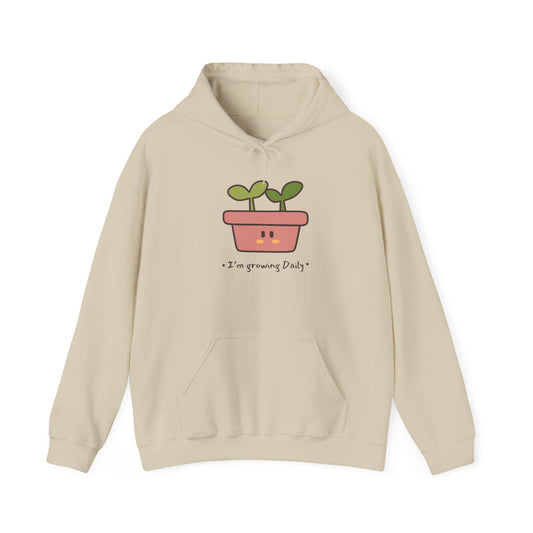 I'm Growing Daily - Hooded Sweatshirt